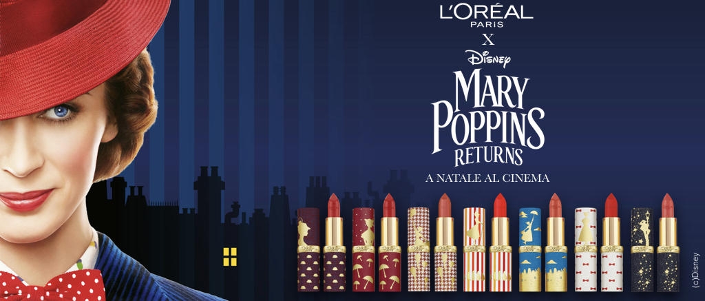 L'Oreal Paris x Mary Poppins リッシュリップ セット L'Oreal Paris x Mary Poppins リッシュリップ セット